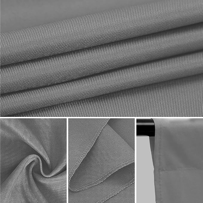 CPLIRIS 10x12ft Gray Backdrop Photography Grey Photo Shooting Background with Matt Surface for Protrait Photoshoot