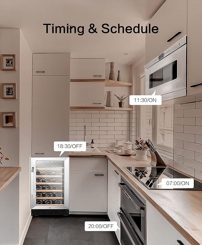TREATLIFE 4 Pack Smart Plugs that Work with Alexa and Google Home, 7 Day Heavy Duty Programmable Timer, 1800W 15A WiFi Smart Outlet, Child Lock, Vacation Mode, Reliable WiFi Connection