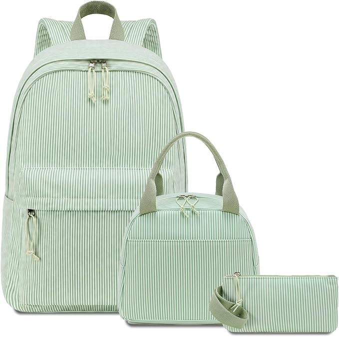 BTOOP School Backpacks for Teen Girls Bookbags Lightweight Kids Backpack School Bags Set with Lunch Box Pencil Case