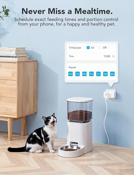 Govee Smart Plug with Energy Monitoring, WiFi Bluetooth Plug Work with Alexa and Google Assistant, 15A Smart Outlets with Timer & Group Controller, No Hub Required, ETL&FCC Certified for Home, 1 Pack