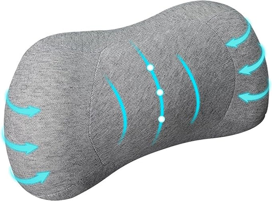 Lumbar Support Pillow for Office Chair Car | Ergonomic, Memory Foam, Fatigue Relief, Comfort and Support Your Back