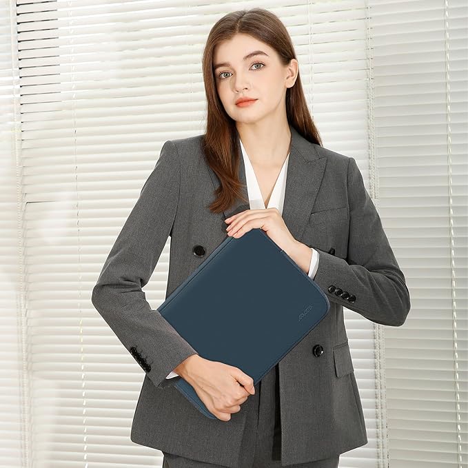 MOSISO Laptop Case 16 inch, 15-15.6 inch Laptop Sleeve Bag Compatible with MacBook Pro 16 M5 M4 M3 M2 M1, HP Acer Dell Lenovo ASUS Notebook, Neoprene Computer Sleeve Bag with Small Case, Haze Blue