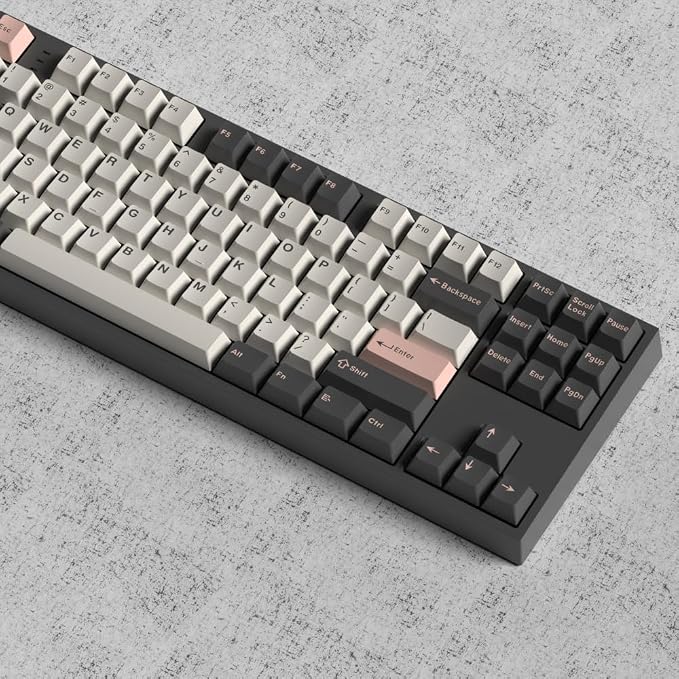 Guffercty kred Cherry Profile PBT Keycaps 156 Key Set, Oil Proof Fade Resistant Keycaps Fit 60%/65%/75%/80%/TKL/100% Mechanical Keyboard (Olive)