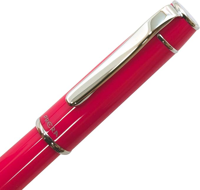 Pilot Prera Fine-Nib Vivid Pink Body Fountain Pen (FPR-3SR-VP-F)