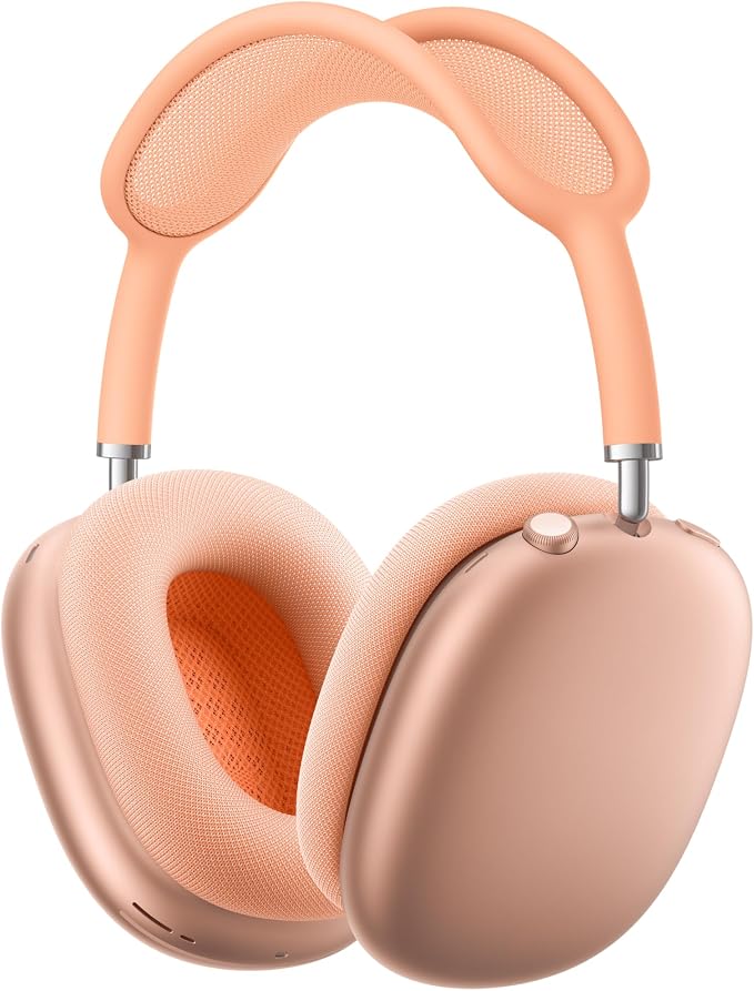 Apple AirPods Max 2 Wireless Over-Ear Headphones, Active Noise Cancellation, Adaptive Audio, Personalized Spatial Audio, Live Translation, Bluetooth Headphones for iPhone – Orange