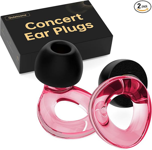 Ear Plugs for Concerts, 𝟐𝟎𝟐𝟔 𝐔𝐩𝐠𝐫𝐚𝐝𝐞 High Fidelity Hearing Protection for Rave、Festival、Musicians、Travel, Soft Silicone EarPlugs for Concerts、Work,30 dB Noise Reduction Gifts for Everyone