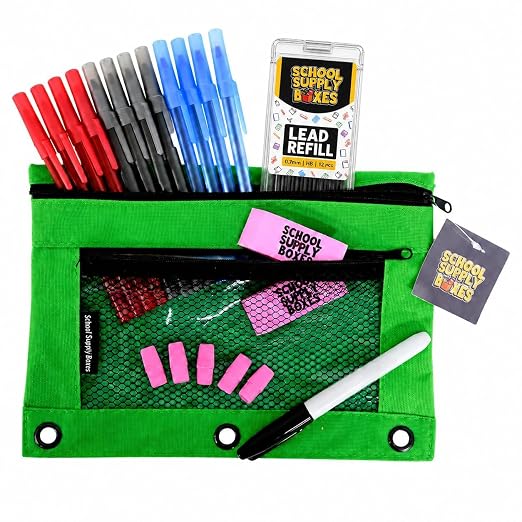 Ultimate High School and College Bundle | Pallet (96 Boxes) | School Supply Boxes - Back to School Essentials | Includes Notebooks, Tab Dividers, Pencils, Highlighters, & More