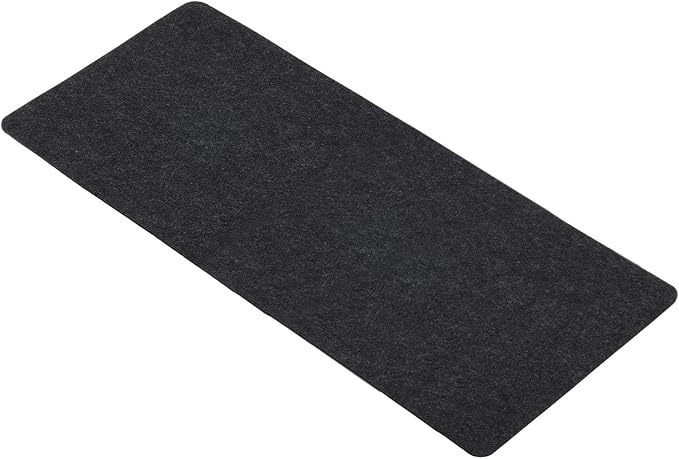 PATIKIL 28"x13" Desk Mat Protector, Felt Dual Side Mouse Pad Writing Mat for Office Home, Gray
