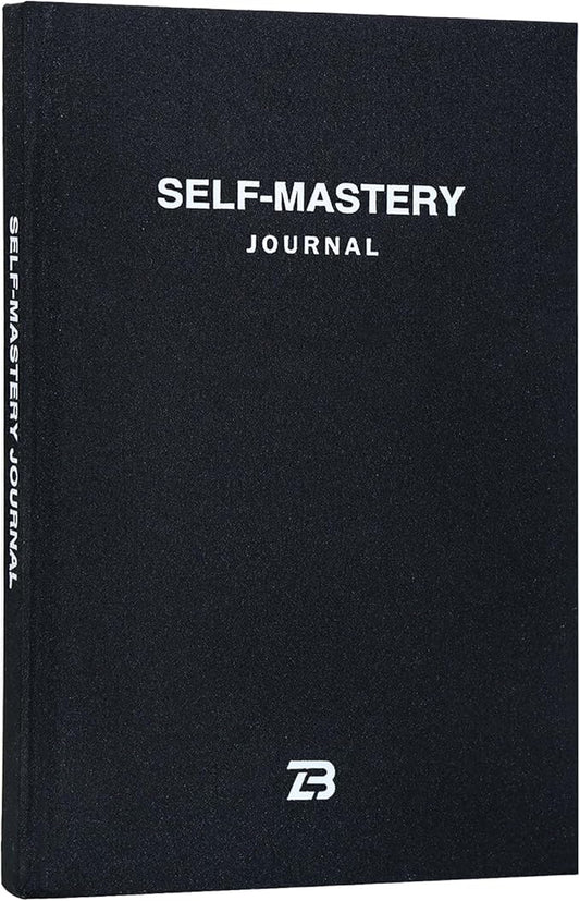 Productivity & Self-Mastery Journal for Men: Gratitude, Mental Health and Manifestation Diary for Mindfulness | Guided Daily Planner for Reflection, Positivity, Personal Growth and Self Care, Black