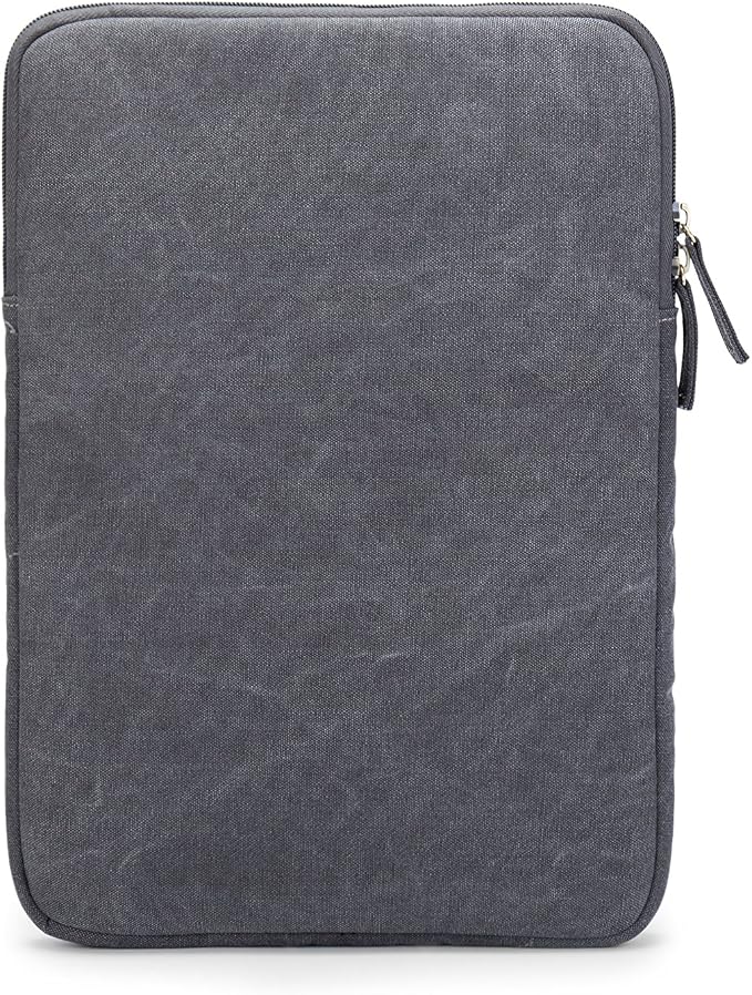 Kinmac 360° Protective Vertical Laptop Sleeve Case Cover Bag with Pocket for MacBook Pro 14 inch,14 inch-14.4 inch HP Lenovo Dell ASUS Acer Laptop Computer (Grey)