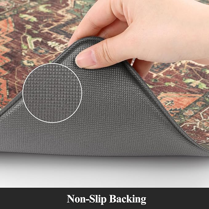 Cushioned Kitchen Rug Sets 3 Piece Anti Fatigue Kitchen Mats for Floor Non Slip Waterproof Kitchen Rugs and Mats Comfort Standing Mat Runner for Home Office,Sink,Laundry