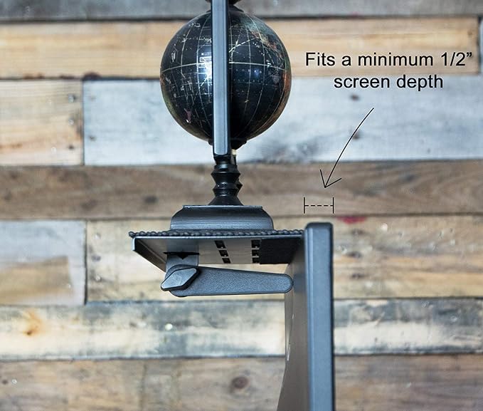 Mount Plus 05-01 2 Pack Top Shelf TV Mounting Bracket 12-inch Wide Platform | Holds Speaker, Streaming Device | Made for Apple TV and Remote (2 Pack)