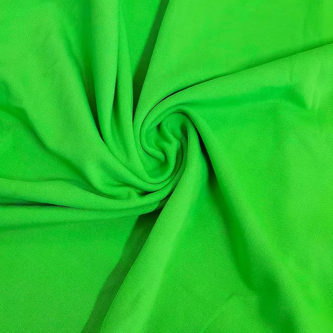 Spandex Dining Chair Cover Covers Slipcovers for Wedding Banquet (Green)