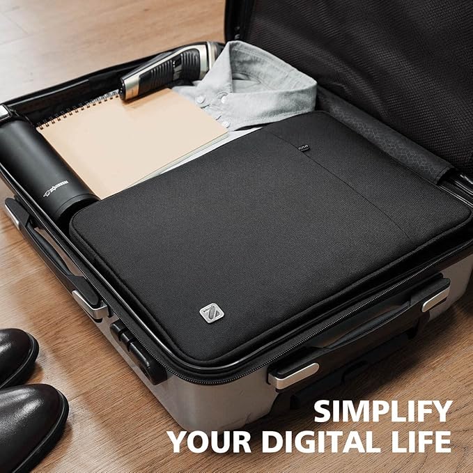 NIDOO Laptop Sleeve 17 inch Computer Protective Carrying Case Portable Cover for 17.3 inch Lenovo Legion 5 / IdeaPad 3 / Dell G7 17 / XPS 17 / HP Envy Laptop 17 470/17.3" Acer Nitro 5 AMD/Asus
