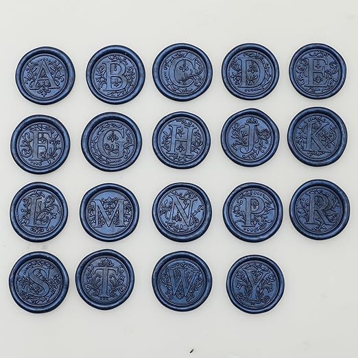 Initial Alphabet Wax Seal Stamp Kit, Retro Letter R Sealing Stamp with 150Pcs Sealing Wax Beads Spoon Pen Set for Wedding Invitations Cards Envelopes (R)
