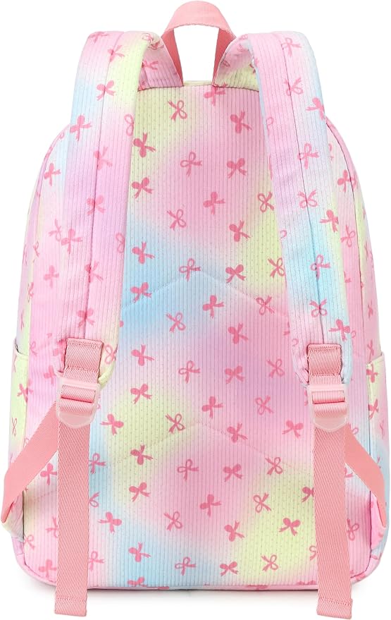 LEDAOU Backpack for Girls School Bag Kids Bookbag Teen Backpack Set Daypack with Lunch Bag and Pencil Case | Kids