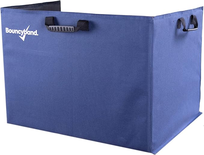 BouncyBand Portable Privacy Desk Partition – 20” x 14” Center Panel, 16” x 14” Side Panels – Desk Privacy Panel Creates a Quiet Workspace to Improve Focus in The Classroom, Office, or Home