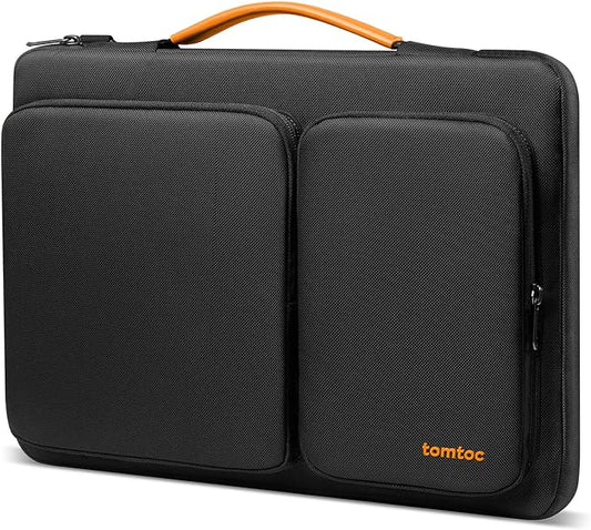 tomtoc 360 Protective Laptop Case for 16-inch MacBook Pro M5/M4/M3/M2/M1 2026-2019, Water-Resistant Laptop Sleeve Bag for Dell XPS 16 Plus, The New Razer Blade 16