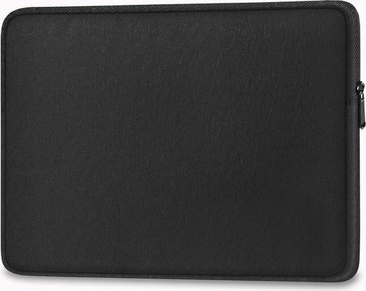 Laptop Sleeve 15.6 Inch, Shockproof Protective Traveling Computer Case, Water Resistant Portable Laptop Carrying Bag Compatible for Lenovo, HP, Dell, Asus,MacBook, Notebook, Black