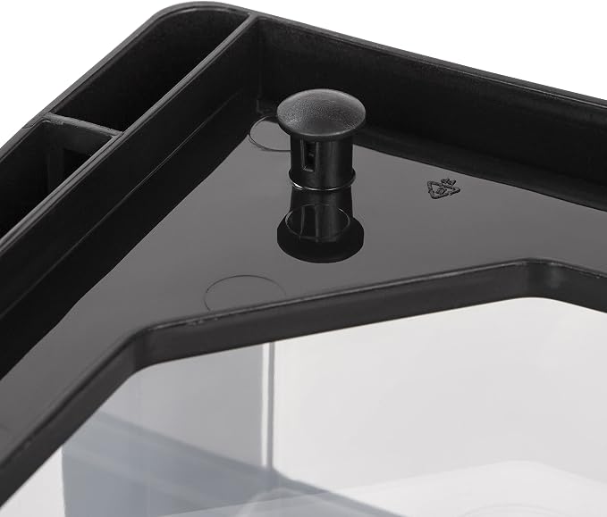 IRIS USA 3-Drawer Medium Desktop Organizer with Paper Tray, Black