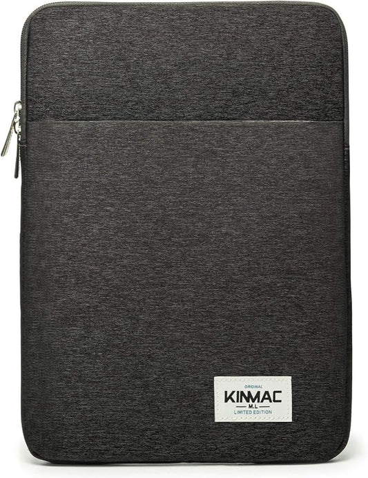 Kinmac 360° Protective Vertical Laptop Sleeve Case Cover Bag with Pocket for MacBook Pro 14 inch,14 inch-14.4 inch HP Lenovo Dell ASUS Acer Laptop (Black)