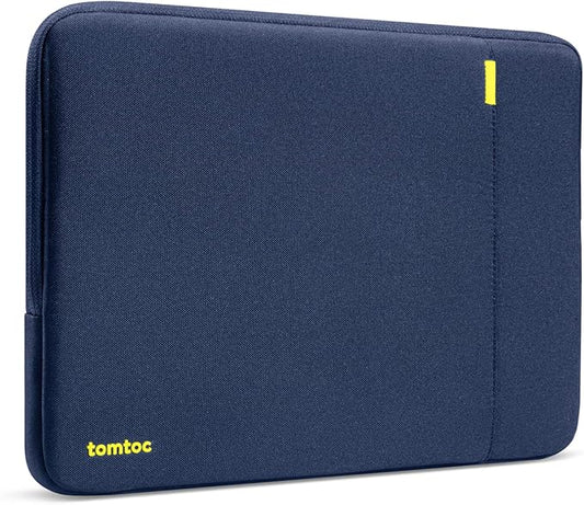 tomtoc 360° Protective Laptop Sleeve for 15-inch New MacBook Air M5/A3448 (2026), M4/A3241, M3/A3114, M2/A2941, Water-Resistant Laptop Case Fits 15-inch MacBook Pro A1990 A1707 & Surface Laptop AI PC