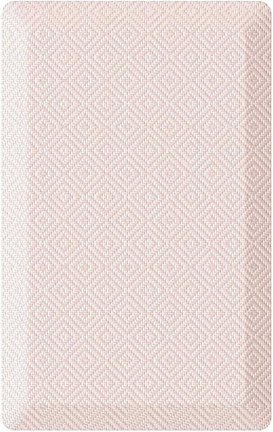 Ophanie Kitchen Mats for Floor, 3/4 Inch Thick Kitchen Rugs, 20''x32'' Anti Fatigue Standing Cushioned Mat, Waterproof,Comfort Ergonomic Mat for Office, Home, Sink, Pink Non-Slip Bottom
