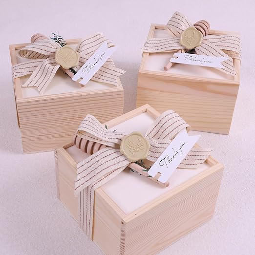 UNIQOOO Wax Seal Stickers - Eucalyptus Wedding Invitation Envelope Seal Stickers, 50 Pcs Self- Adhesive Tan White Sand Stickers, Perfect for Invitation, Christmas, Gift Wrapping, Party