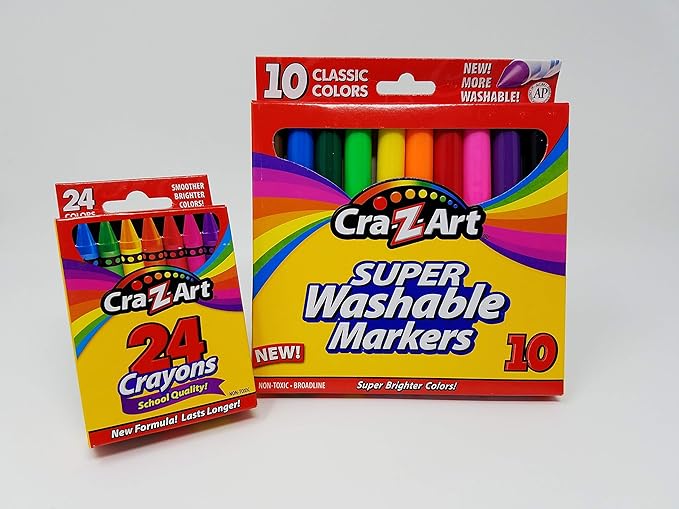 Back to School Supplies Bundle for Pre-K, Kindergarten, 1st, 2nd, 3rd Grade (12)