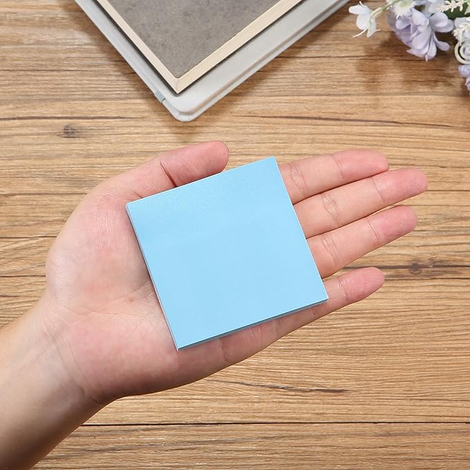 Mr. Pen- Sticky Notes, 3”x3”, 12 Pads, 600 Sheets, Vintage and Retro Colors Sticky Notes 3x3, Stocky Notes for Bible Journaling