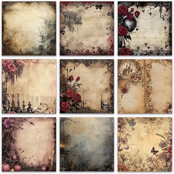 Retro 9 Pack/450 Sheets 3x3 inch Sticky Notes Set, Reusable Tearable Post it Notes and High-Adhesive Planner Notepad Desk Accessories for School, Office, and Home - Bulk Retro Stationery Gift