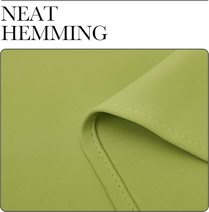 NICETOWN Bedroom Blackout Curtain Panel, 1 Panel, 70 x 84 inch, Fresh Green, Privacy Window Thermal Insulated Blackout Drape/Drapery for Loft, Guestroom
