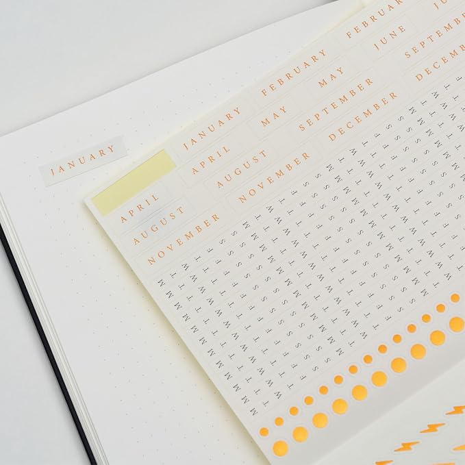 LEUCHTTURM1917 368952 Bullet Journal Edition 2 Green23, Medium A5, Hardcover, 206 Numbered Pages,Dotted