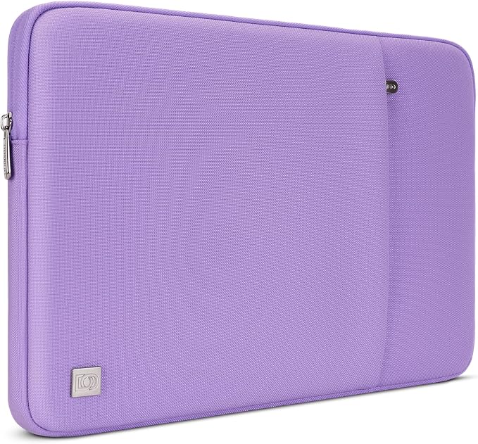 DOMISO Laptop Case Laptop Sleeve Cover for 16 inch MacBook Pro M4/M3/M2/M1 Pro/Max A3403 A3186 A2991 A2780 A2485 A2141,Compatible with 15.6 inch HP Lenovo Dell XPS 16, Purple