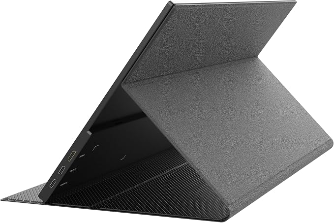 AOC 16T20 Portable Monitor 15.6" FHD 1080p IPS Display, USB-C x2, Mini HDMI, Built-in Speakers, Travel Monitor with Smart Cover, Compatible with Laptops, MacBook, Gaming Console Ready