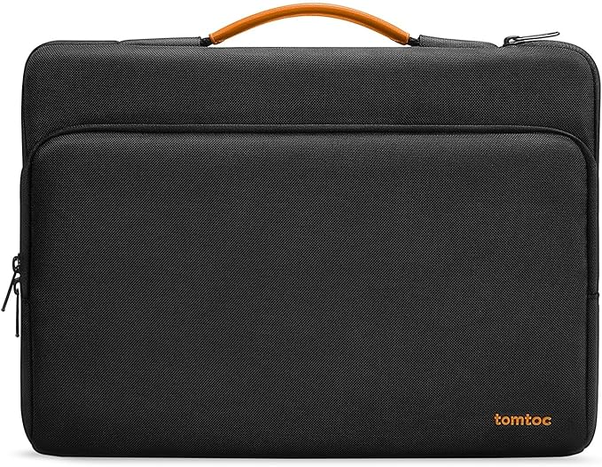 tomtoc 360 Protective Laptop Carrying Case for 13-inch New MacBook Air M5(2026), M4/A3240 2025, M3/A3113, M2/A2681 M1/A2337, 13“ MacBook Neo/Pro, iPad Pro M5 & iPad Air M4, Water-Resistant Laptop Bag