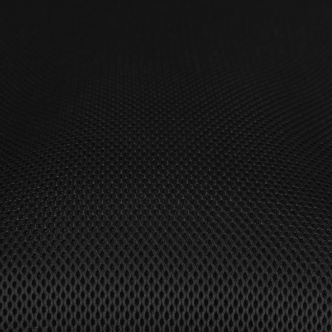 Flash Furniture Nicholas Mid-Back Swivel Office and Gaming Chair, Ergonomic Mesh Office Chair with Adjustable Lumbar Support and Height, Black/White