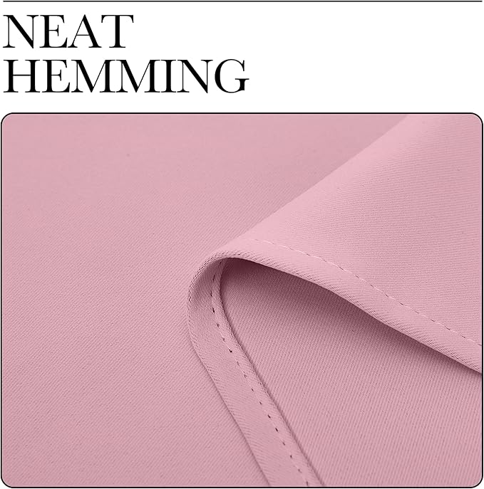 NICETOWN Rouge Pink Blackout Curtain 78 inch Long, W55 x L78, 1 Panel, Thermal Insulated Window Treatment with Grommet Room Darkening Thermal Insulated Panel for Bedroom/Living Room
