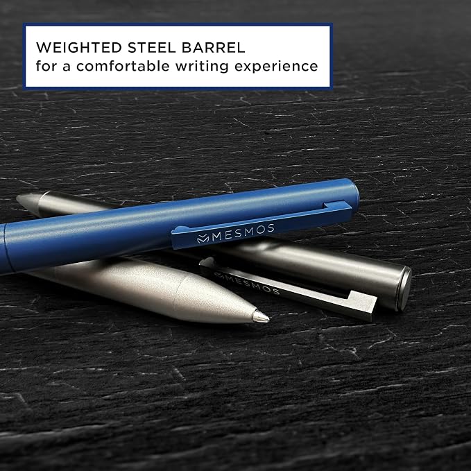 MESMOS Graduation Gift for Him 2026, 3pc Luxury Pen Set, German Ink & Swiss Nib, College and High School Graduation Gifts for Boys, Masters Grad Gift for Him, Men, Male, Son, Dad, Boys