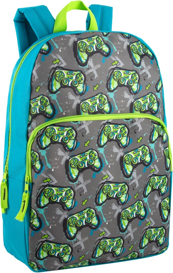 Trail maker 24 Pack Bulk Backpacks with School Supplies for Kids | 20 Piece Back to School Supply Kits and Backpack Sets