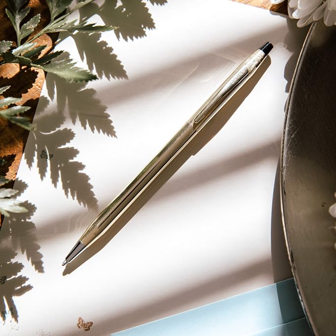 Cross Classic Century Refillable Gel Ink Rollerball Pen, Fine Rollerball, Includes Premium Gift Box - Black Lacquer