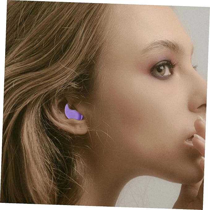 Reusable Silicone for Noise Reduction Comfortable Soft Ear Tips for Sleeping Studying Concerts and Work Industrial Noise Blocking Protection with Carrying Case Versatile Hearing
