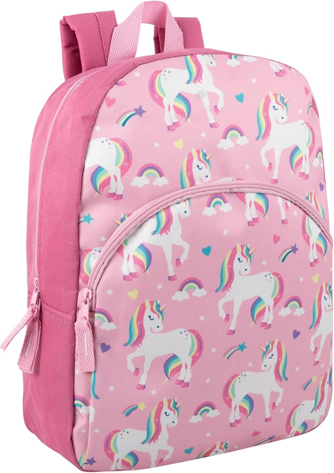 Trail maker 24 Pack Bulk Backpacks with School Supplies for Kids | 20 Piece Back to School Supply Kits and Backpack Sets