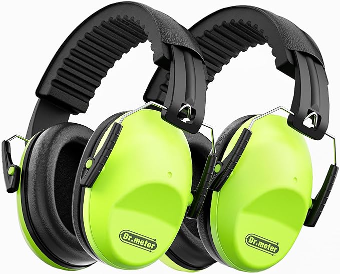 Kids Ear Protection Ear Muffs, Noise Cancelling Headphones for Kids Adults, 27.4SNR Toddler Noise Reduction Earmuffs for Autism Sensory in Monster Jam Mowing Fireworks Concert Air Show