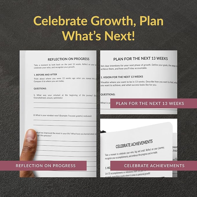 Foundations of Self Mastery Journal – Guided Daily Planner for Men & Women | Goal Setting, Gratitude, Manifestation, Affirmation, Reflection, Mindfulness, Productivity & Personal Growth (Pink)
