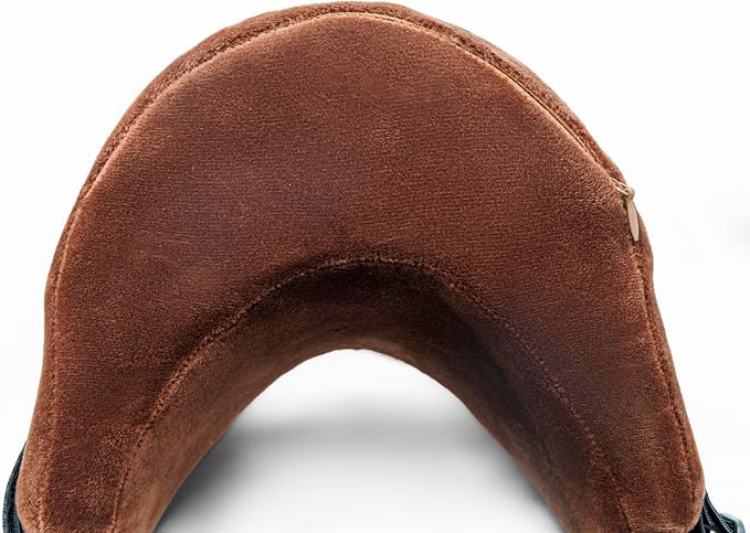 CPAP Head‑Support Cushion – Prevents Mask Tipping & Air Leaks, Memory‑Foam Neck Pillow for Side & Back Sleepers