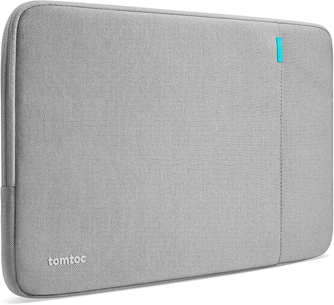 tomtoc 360° Protective Laptop Sleeve for 13-inch New MacBook Air M5/A3449 (2026) M4/A3240, M3/A3113, M2/A2681, M1/A2337, Water-Resistant Computer Case Bag Fits 13" MacBook Neo A18 & MacBook Pro M2/M1