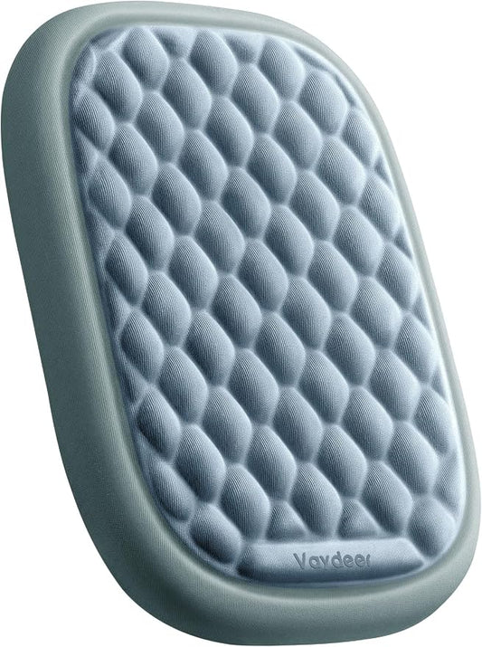 [Upgraded Larger and Thicker] Vaydeer Elbow Rest Pad, Desk Wrist Rest Memory Foam Armrest, Ergonomic Mouse Cushion Support, Wrist Pain Relief for Computer Laptop Working Typing Gaming Office-Gray