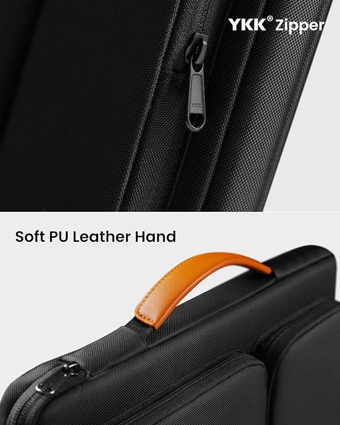 tomtoc 360 Protective Laptop Case for 13-inch New 2026 MacBook Air M5, M4/A3240, M3/A3113, M2/A2681, M1/A2337, MacBook Neo A18 Pro, 13-in Surface Pro 11th AI PC, Water-Resistant Carrying Bag
