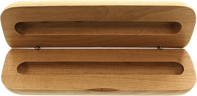 Custom Doctor Gifts Custom Pen Set EKG Gifts Personalized Engraved Natural Wood Pen and Case Set